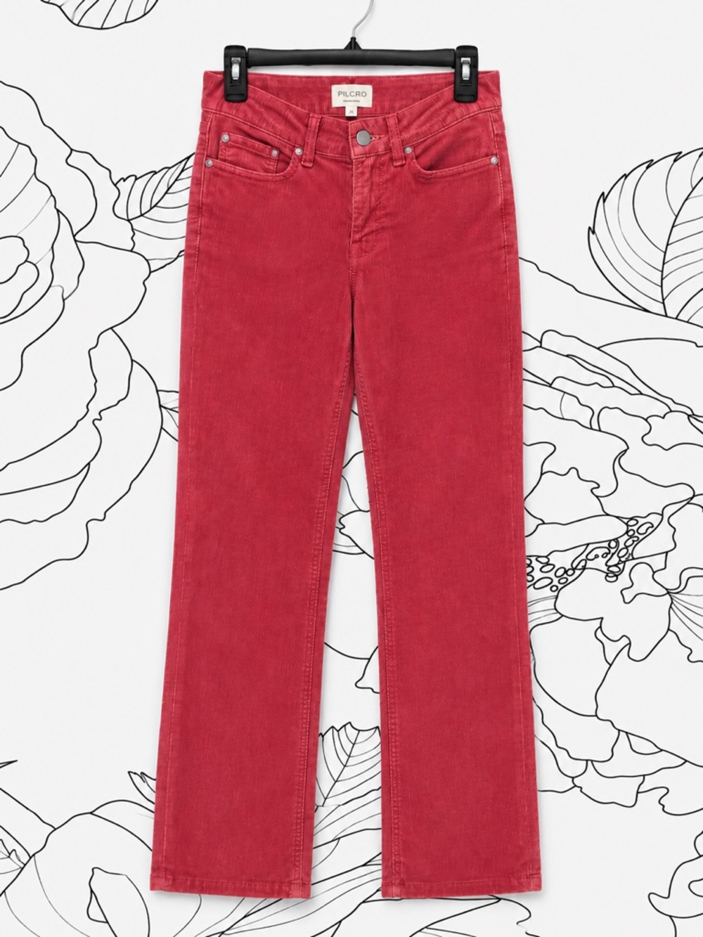 Pilcro Straight Leg Corduroy Pants (276)